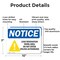 Signmission Lead Renovation Work OSHA Notice Sign, Aluminum, 10in W x 7in L, 2PK OS-2PACK-NS-A-710-L-15882 - alternate 2